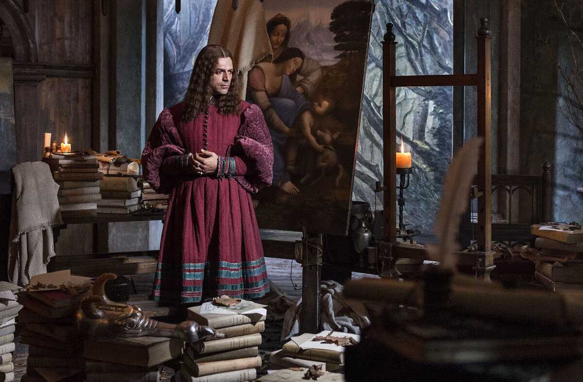 Фильмы и сериалы про леонардо да винчи
